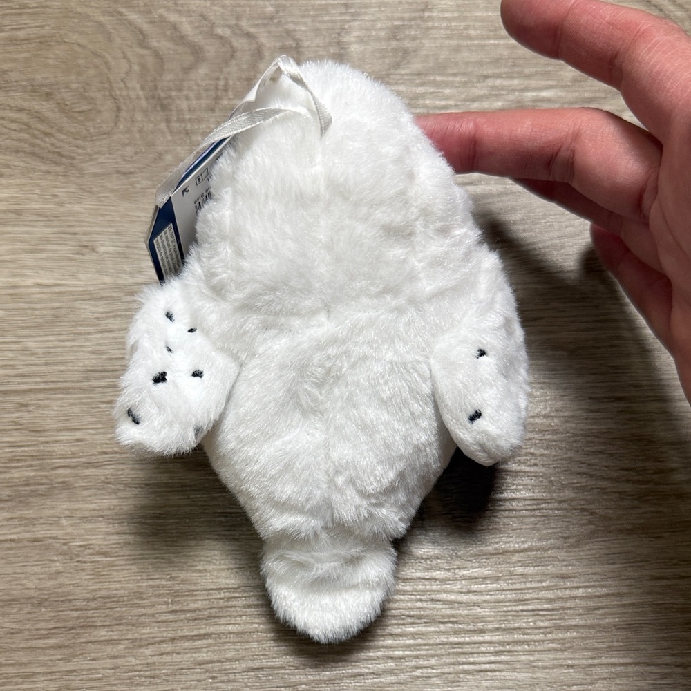 Harry Potter Hedwig White Owl Plush Holiday Ornament - Picture 2 of 6